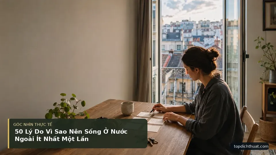 Chi tiết minh họa dịch thuật trong bài 50 Lý Do Vì Sao Nên Sống Ở Nước Ngoài Ít Nhất Một Lần