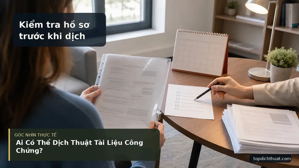 Chi tiết minh họa dịch thuật trong bài Ai Có Thể Dịch Thuật Tài Liệu Công Chứng?