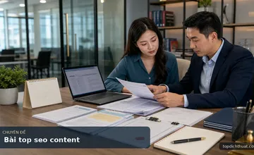 Bài top seo content