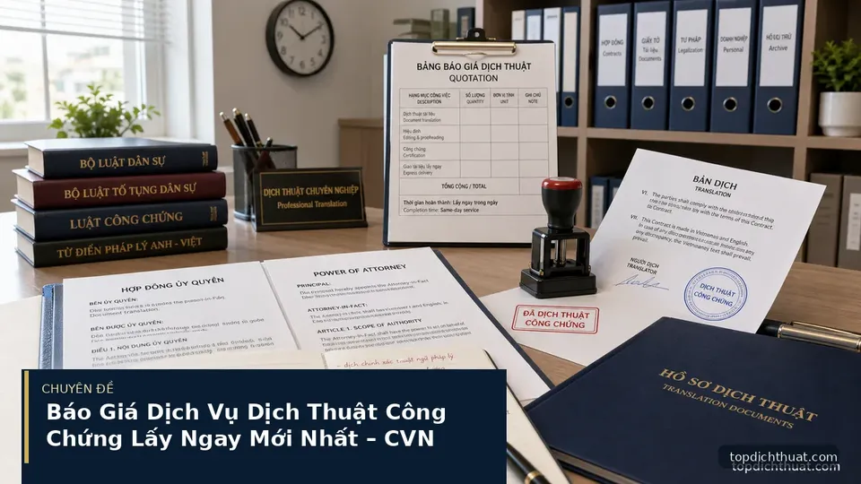 Báo Giá Dịch Vụ Dịch Thuật Công Chứng Lấy Ngay Mới Nhất – CVN — hình minh họa dịch thuật