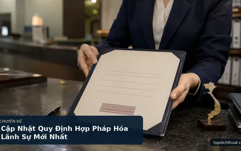 Cập Nhật Quy Định Hợp Pháp Hóa Lãnh Sự Mới Nhất