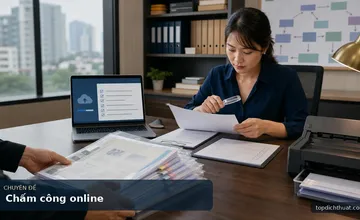 Chấm công online