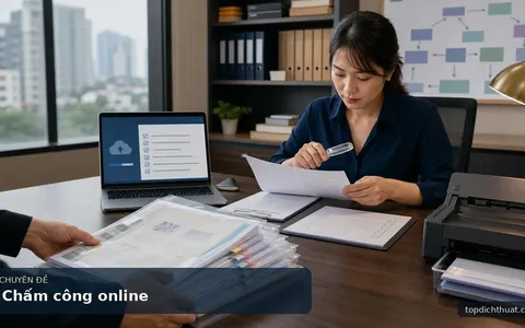 Chấm công online