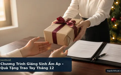 Chương Trình Giáng Sinh Ấm Áp – Quà Tặng Trao Tay Tháng 12