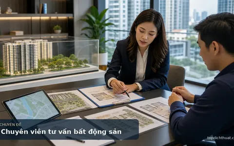 Chuyên viên tư vấn bất động sản