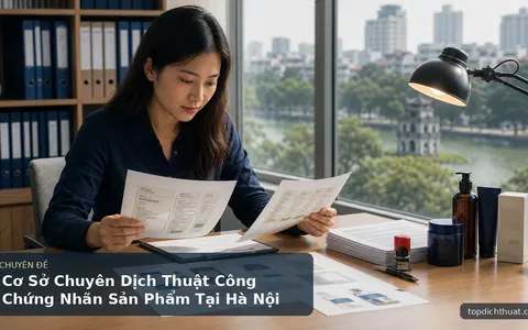 Cơ Sở Chuyên Dịch Thuật Công Chứng Nhãn Sản Phẩm Tại Hà Nội