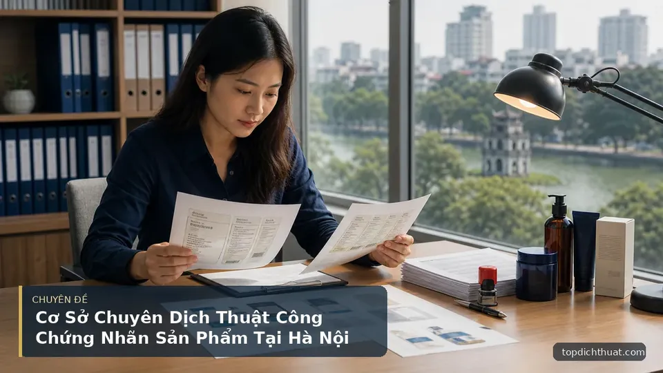 Cơ Sở Chuyên Dịch Thuật Công Chứng Nhãn Sản Phẩm Tại Hà Nội