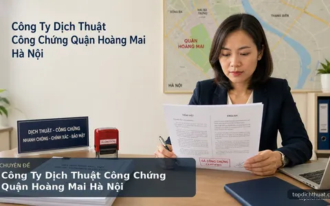 Công Ty Dịch Thuật Công Chứng Quận Hoàng Mai Hà Nội