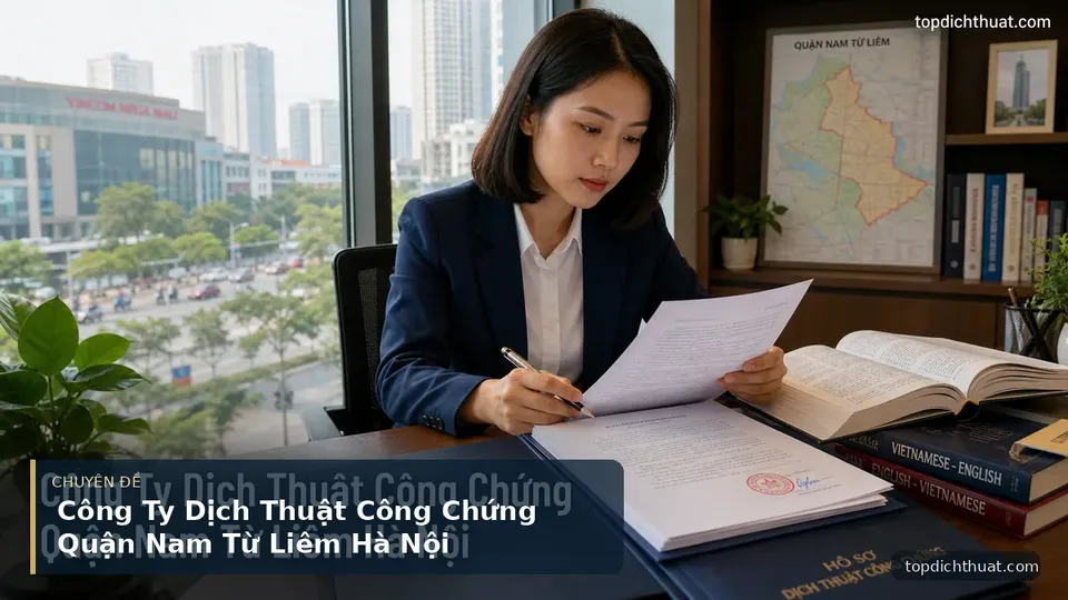 Công Ty Dịch Thuật Công Chứng Quận Nam Từ Liêm Hà Nội