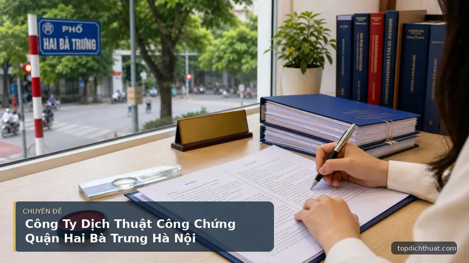 Công Ty Dịch Thuật Công Chứng Quận Hai Bà Trưng Hà Nội