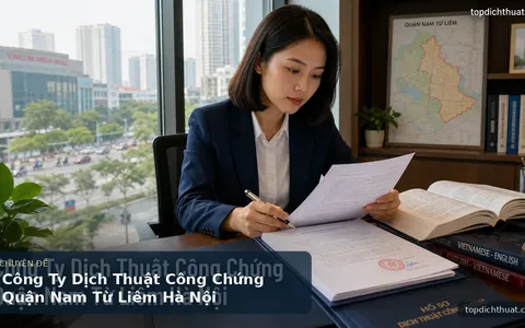 Công Ty Dịch Thuật Công Chứng Quận Nam Từ Liêm Hà Nội
