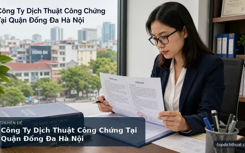 Công Ty Dịch Thuật Công Chứng Tại Quận Đống Đa Hà Nội