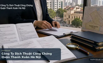 Công Ty Dịch Thuật Công Chứng Quận Thanh Xuân Hà Nội