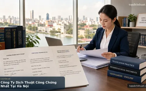 Công Ty Dịch Thuật Công Chứng Nhất Tại Hà Nội