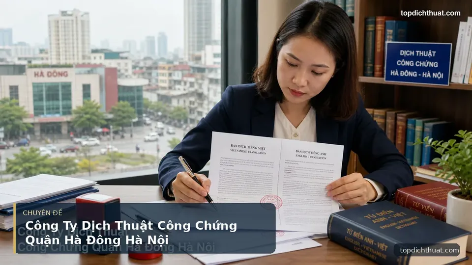 Công Ty Dịch Thuật Công Chứng Quận Hà Đông Hà Nội