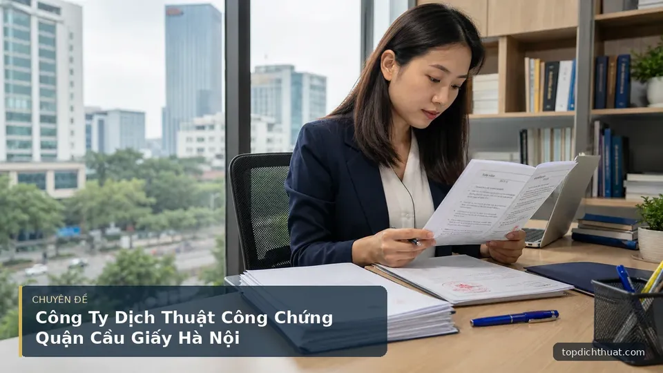 Công Ty Dịch Thuật Công Chứng Quận Cầu Giấy Hà Nội