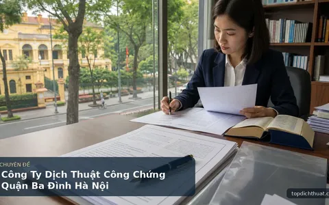 Công Ty Dịch Thuật Công Chứng Quận Ba Đình Hà Nội
