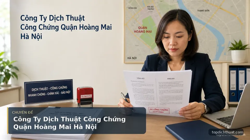 Công Ty Dịch Thuật Công Chứng Quận Hoàng Mai Hà Nội