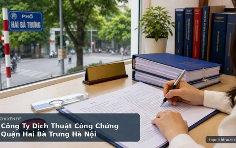 Công Ty Dịch Thuật Công Chứng Quận Hai Bà Trưng Hà Nội
