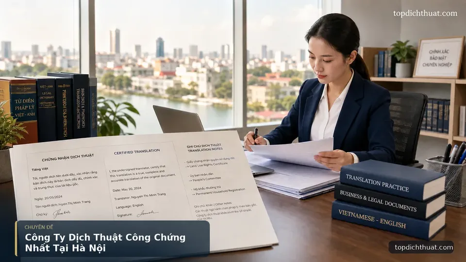 Công Ty Dịch Thuật Công Chứng Nhất Tại Hà Nội