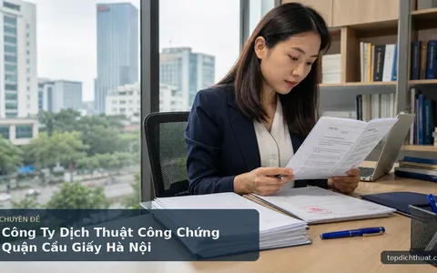 Công Ty Dịch Thuật Công Chứng Quận Cầu Giấy Hà Nội