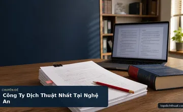 Công Ty Dịch Thuật Nhất Tại Nghệ An