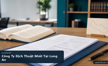 Công Ty Dịch Thuật Nhất Tại Long An