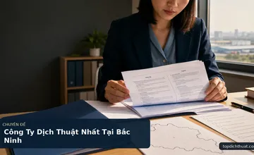 Công Ty Dịch Thuật Nhất Tại Bắc Ninh
