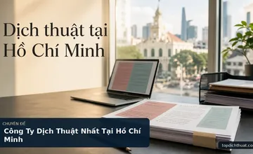 Công Ty Dịch Thuật Nhất Tại Hồ Chí Minh