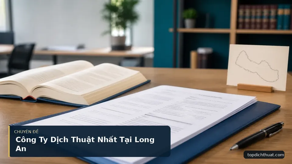 Công Ty Dịch Thuật Nhất Tại Long An
