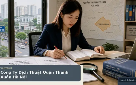Công Ty Dịch Thuật Quận Thanh Xuân Hà Nội
