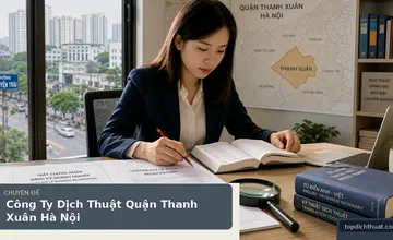Công Ty Dịch Thuật Quận Thanh Xuân Hà Nội