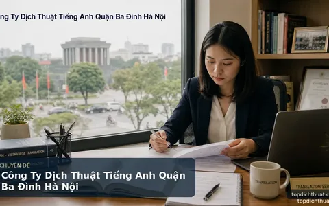 Công Ty Dịch Thuật Tiếng Anh Quận Ba Đình Hà Nội