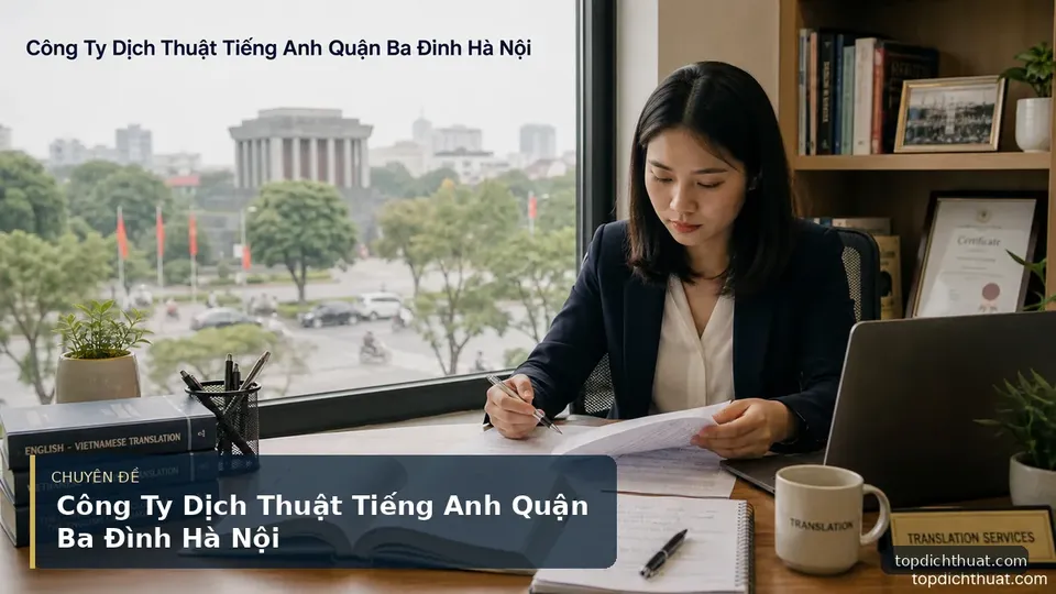 Công Ty Dịch Thuật Tiếng Anh Quận Ba Đình Hà Nội