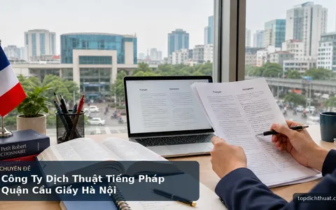 Công Ty Dịch Thuật Tiếng Pháp Quận Cầu Giấy Hà Nội