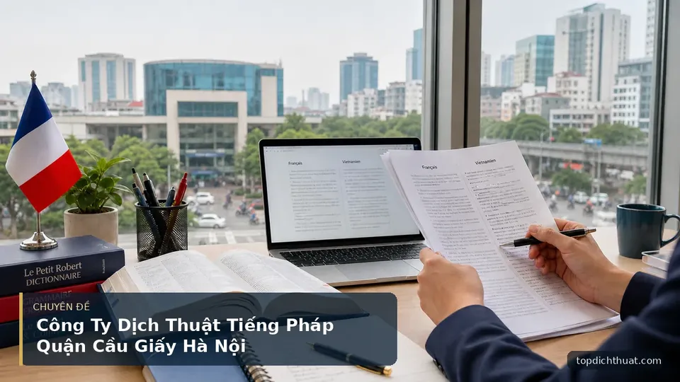 Công Ty Dịch Thuật Tiếng Pháp Quận Cầu Giấy Hà Nội