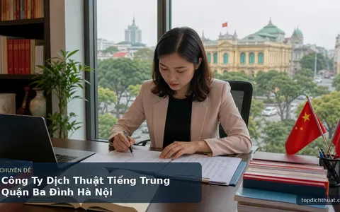 Công Ty Dịch Thuật Tiếng Trung Quận Ba Đình Hà Nội
