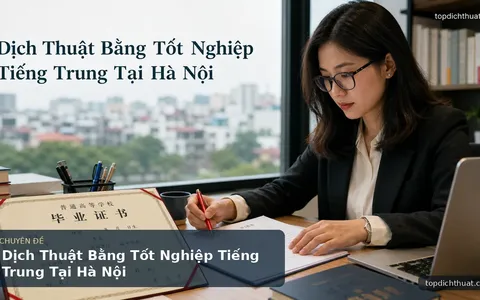 Dịch Thuật Bằng Tốt Nghiệp Tiếng Trung Tại Hà Nội