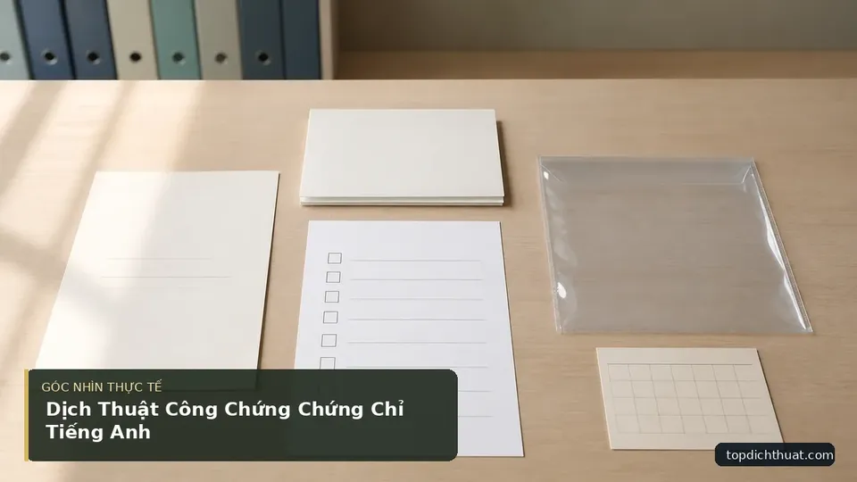 Chi tiết minh họa dịch thuật trong bài Dịch Thuật Công Chứng Chứng Chỉ Tiếng Anh