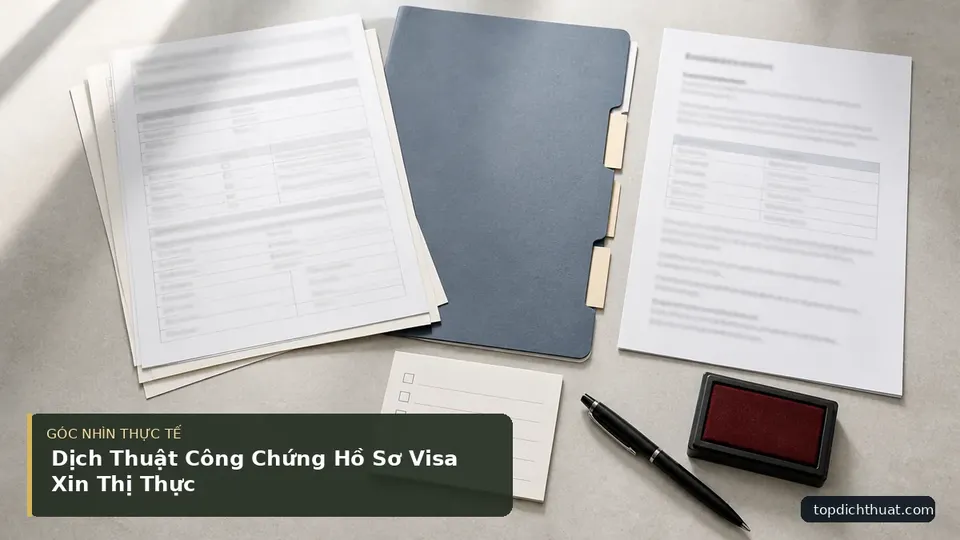 Chi tiết minh họa dịch thuật trong bài Dịch Thuật Công Chứng Hồ Sơ Visa Xin Thị Thực