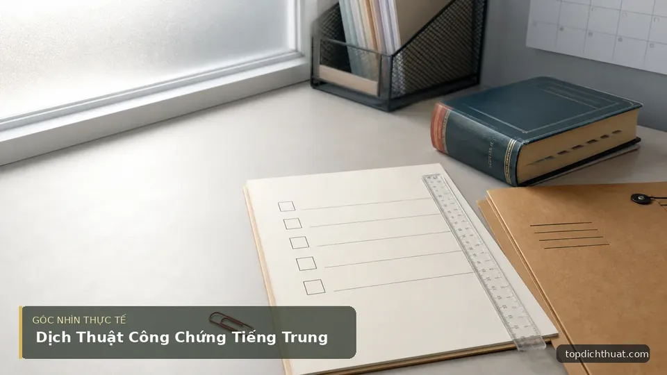 Chi tiết minh họa dịch thuật trong bài Dịch Thuật Công Chứng Tiếng Trung