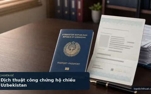 Dịch thuật công chứng hộ chiếu Uzbekistan