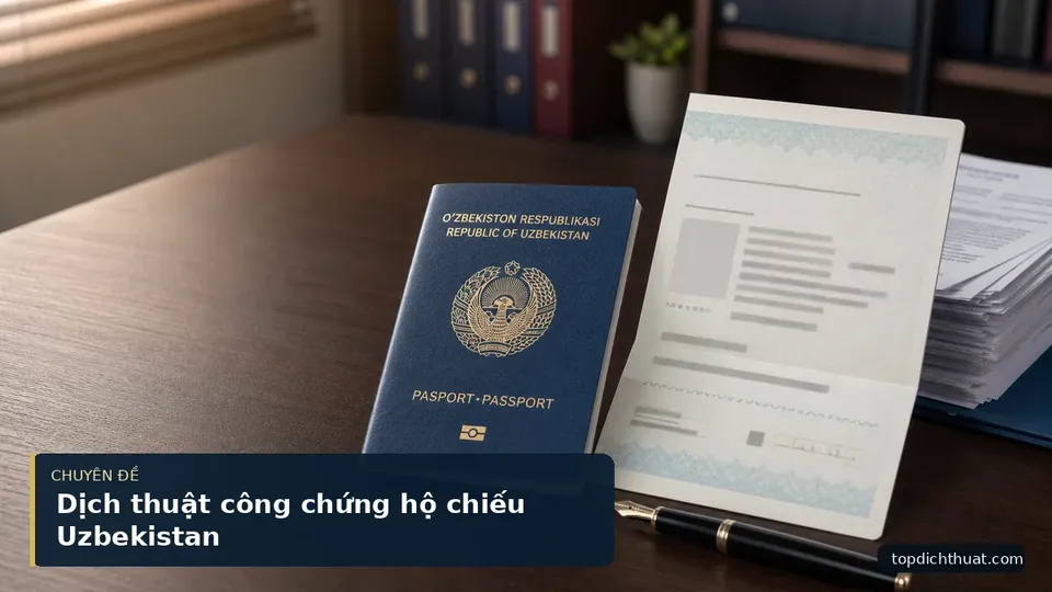 Dịch thuật công chứng hộ chiếu Uzbekistan