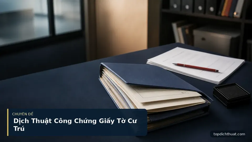 Dịch Thuật Công Chứng Giấy Tờ Cư Trú