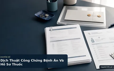 Dịch Thuật Công Chứng Bệnh Án Và Hồ Sơ Thuốc