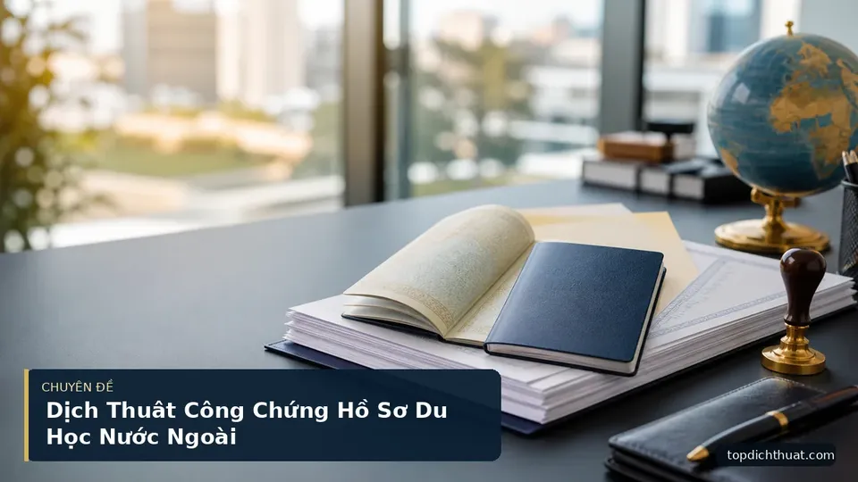 Dịch Thuât Công Chứng Hồ Sơ Du Học Nước Ngoài