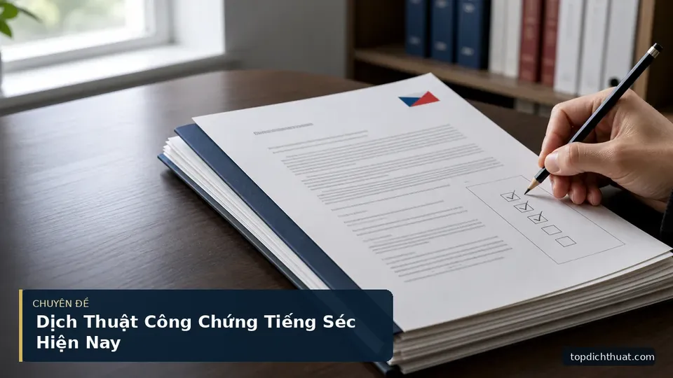 Dịch Thuật Công Chứng Tiếng Séc Hiện Nay