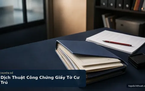 Dịch Thuật Công Chứng Giấy Tờ Cư Trú
