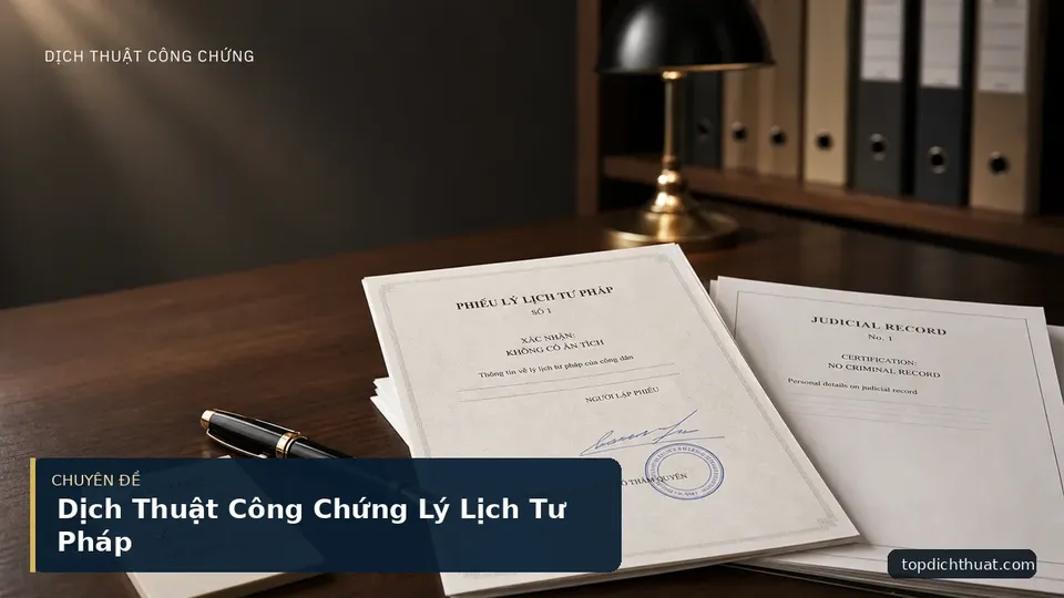 Dịch Thuật Công Chứng Lý Lịch Tư Pháp