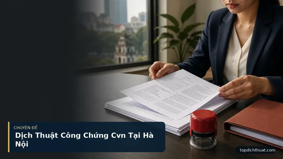 Dịch Thuật Công Chứng Cvn Tại Hà Nội